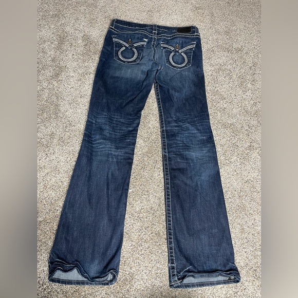 Big Star Vintage Miki Boot Cut Jeans Embroidered Western Size 28 X 33 - Picture 4 of 7